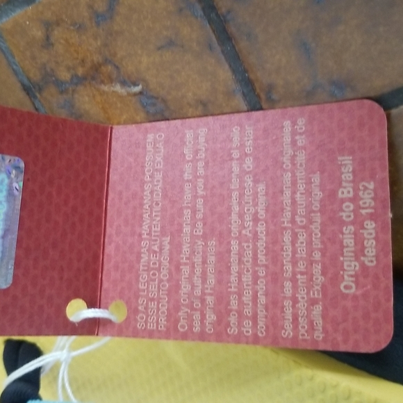 NWT HAVAIANAS flip flops - Picture 12 of 13